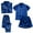 K-Dark Blue, variant on 4Pcs Pajamas for Women Womens Petite Pajamas Set Womens Pajamas Plus Teen Girls Pajamas Size Pajamas for Women Casual Pajamas Women's Lace Ladies Fleece Pajamas Suspenders Shorts Home Wear