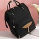 thumbnail image 4 of Mochila impermeable para pañales de gran capacidad con correas para cochecito | Bolsa de viaje multifuncional para recién nacidos y padres | 14 bolsillos para pañales, biberones y artículos e, 4 of 5