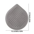 Triangular Kitchen Filter Stoppers Kitchen Rubber Strainers Kitchen