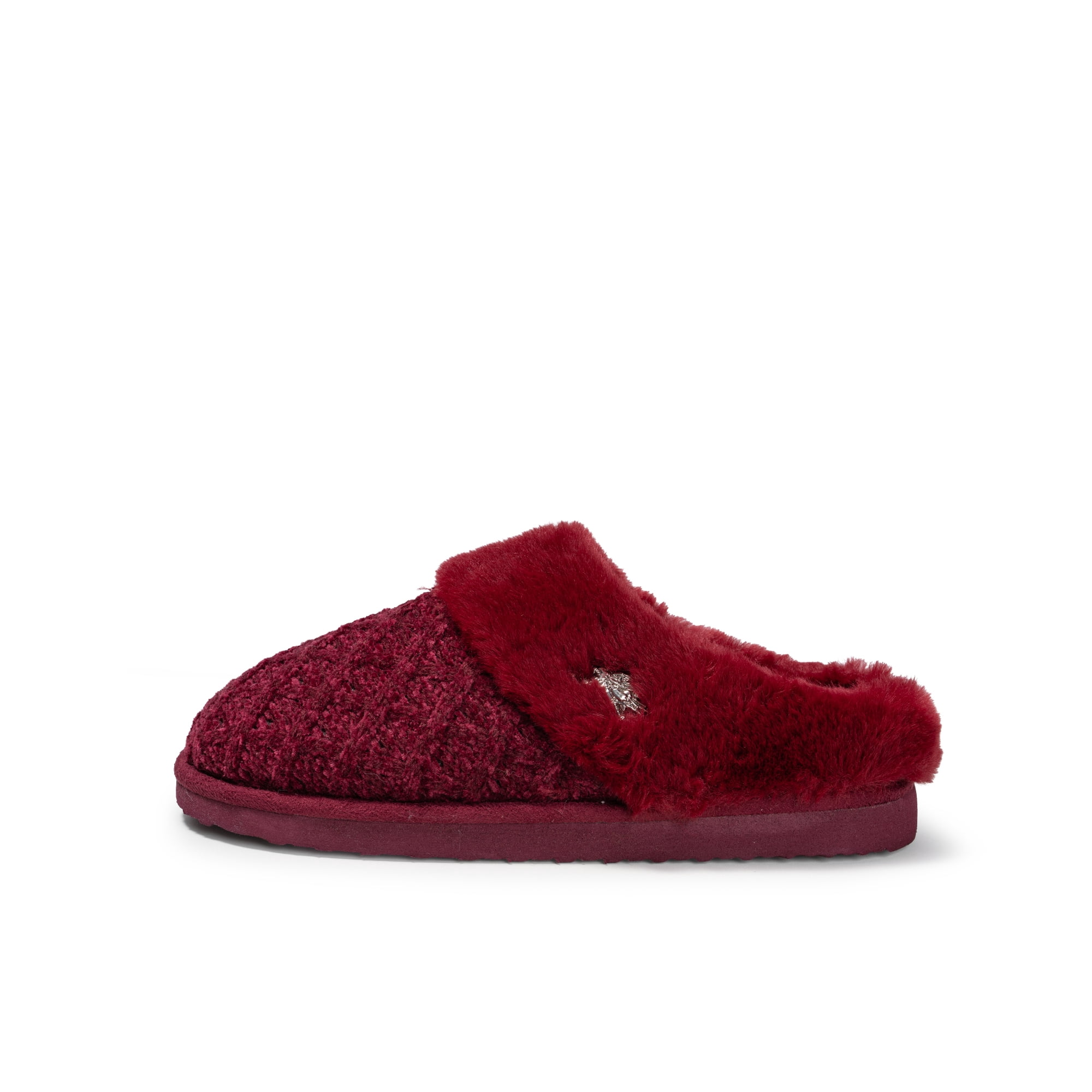 U.S. Polo Assn. Womens Cable Knit Slipper