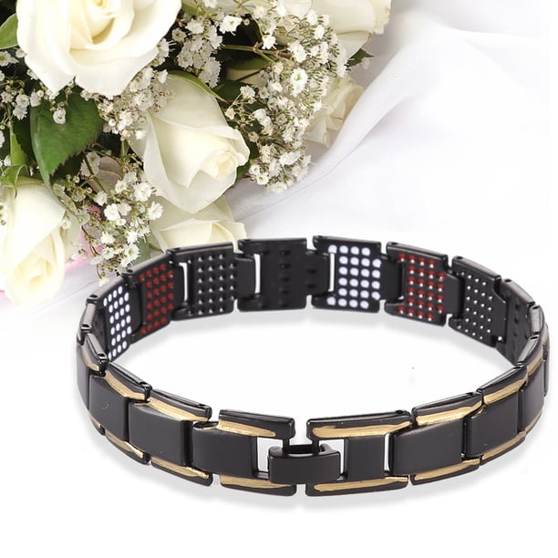 Pulsera de salud magnética para hombres y mujeres ayuda para dormir pérdida de peso cadena para quemar grasa