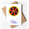 Casino Turntable Element Illustration Welcome Back Greeting Cards Envelopes Blank