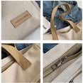 thumbnail image 6 of JennyShop Korean Style Fashion Tote Bag , Canvas Large Bag, Large Capacity Women's Bag, High-end and Versatile Shoulder Bag, 6 of 7