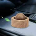thumbnail image 5 of Walnut Aromatic Diffuser Ornament – Natural Wood Home & Car Decoration with Aromatherapy, Peaceful Ambience Enhancer, Stylish Sphere Design for Stylish Spaces and Automotive Interiors, 5 of 5