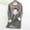 Dark Gray, variant on Babysbule Womens Christmas Shirts Clearance Tops Christmas Round Neck Pocket Thickened Plush Warm Long Sleeve Tops