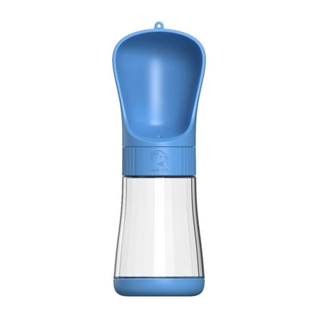 

Ekeka Clearance ! 510ml Dog Water Bottle Travel Portable With Lanyard Cat Drinking Bowl Easy Clean