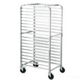 thumbnail image 1 of BeesClover Aluminum Bakery Rack, Commercial Kitchen Bun Pan Sheet Pan Rack, Mobile Bakers Trolley with Storage Cooling Racks and Lockable Casters for Kitchen & Bakery, 1 of 5