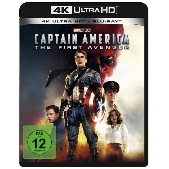 Captain America - The First Avenger (4K Ultra-HD) (  Blu-ray 2D) (4K Ultra HD) Dominic Cooper