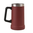 thumbnail image 2 of Homerr Tasse Isolée en Acier Inoxydable 700ML Isolation Double Paroi pour Boissons Chaudes Froides Grande Prise Incassable, 2 of 7