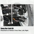 thumbnail image 2 of Unique Bargains 4 Pcs Front Rear Left Right Sway Bar Links Stabilizer Bar Link for Jeep Grand Cherokee 2011-2015, 2 of 7