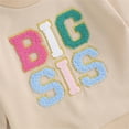 thumbnail image 5 of ATAIKU Kids Baby Girl Sweatshirt Sister Matching Tops Fall Winter Clothes - BIG SIS, 5 of 9