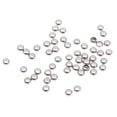 thumbnail image 3 of 50 Uds Mini espaciadoras de agujero grande de acero inoxidable abalorios para joyas para abalorios suministros para manualidades DIY 2mm Zulema Granos de espaciador de acero inoxidable, 3 of 8