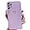 Purple, variant on Compatible for Samsung Galaxy A32 5G Case(Not fit A32 4G), Plating Love Phone Case, Cute Gold Heart Pattern Soft Shockproof Protective Liquid Silicone TPU Case for Girls Women Men - Purple