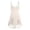 White, variant on Nightgowns for Women Lingerie Lace Chemise Full Slip Soft Dress Plus Size Sleepwear,Black,M