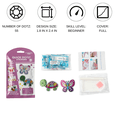 thumbnail image 2 of Diamond Dotz Quick Dotz Garden Friends Diamond Painting Kits for Kids - Diamond Art Kits a Relaxing Creative Craft Kit with Dotz Gems 1.8"x2.4", 2 of 6