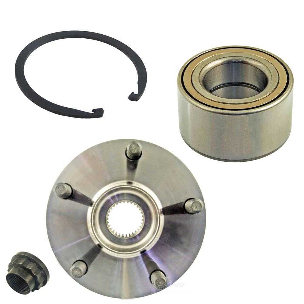ACDelco 51803SK2 Front Wheel Bearing and Hub Assembly Repair Kit