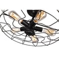 thumbnail image 3 of CWI Lighting Support de Lampe 5 Lumières avec Finition Noire, 3 of 6