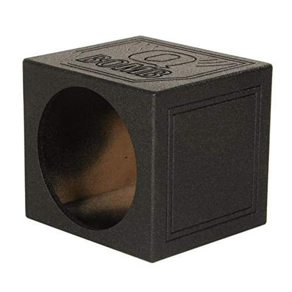 QPower QBomb 12" Sealed Car Subwoofer Sub Box Enclosure | QBOMB12S Single