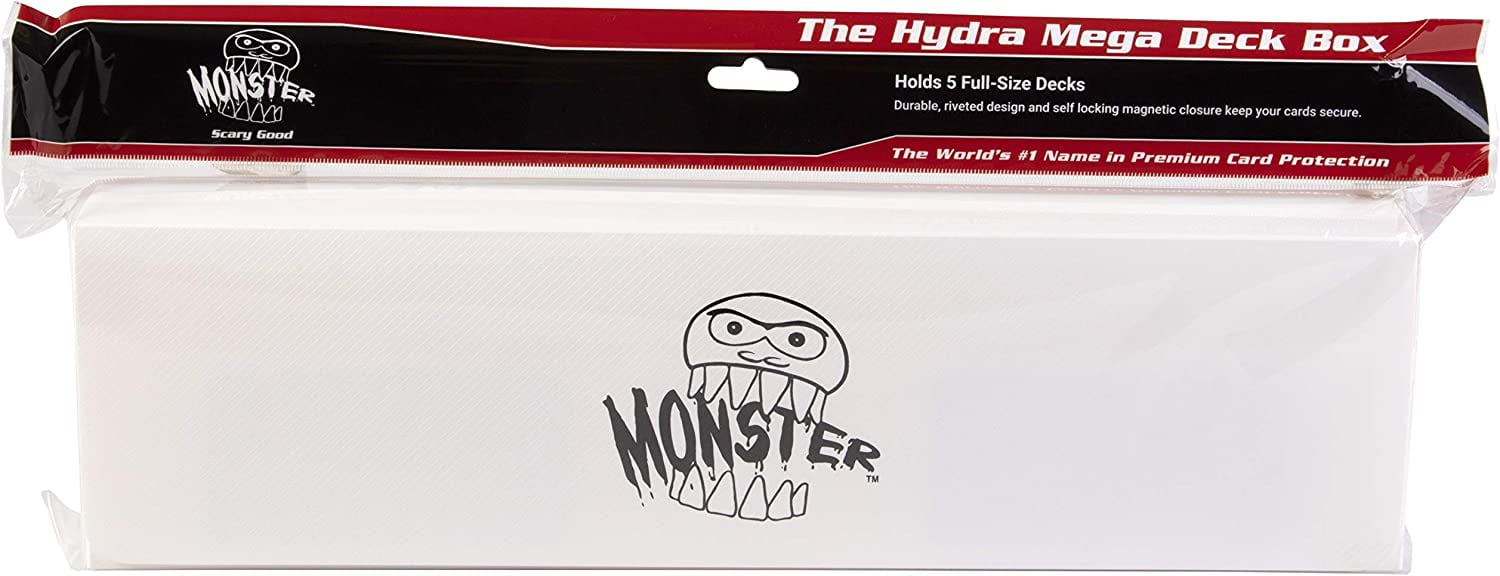  Monster Magnetic Hydra Five Deck Mega Storage Box(BLACK) - with  5 Removable Deck Trays for Gaming TCGs-Compatible with Yugioh, MTG, Magic  The Gathering, Pokémon - Long Lasting, Durable Construction : Toys
