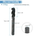 thumbnail image 2 of Uxcell Spiral Flute Thread Tap 3/8-24 UNF Machine Taps HSS6542 Nitrided Coated, 2 of 6