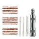 thumbnail image 1 of Juego de reparaciones de neumáticos para bicicletas Rayas de goma de neumáticos sin cámara Mantenimiento de ciclismo Mantenimiento MTB Fijación de accesorios de parche con mango plateado Inevent OD019629-02B, 1 of 7