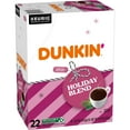 thumbnail image 6 of Dunkin’ Holiday Blend Coffee, Keurig K Cup Pods, 22 Count Box, 6 of 7
