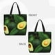 thumbnail image 2 of Easygdp Fresh Avocados Bolsa Tote para Mujer, Bolso de Hombro para Trabajo, Playa, Viajes, Compras y Supermercado, 2 of 7