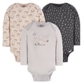 thumbnail image 1 of Gerber Essentials Pañalero Pack 3 Piezas chita Body Comfy Stretch Blanco bebé, 1 of 4