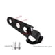 thumbnail image 3 of Soporte de faro, 1 par Soporte de faro de motocicleta de acero inoxidable Horquilla Soporte de soporte de montaje peque?o(Black) EOTVIA No, 3 of 6
