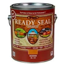 2-Pack of 1 gal Ready Seal 370015 Redwood Exterior Stain & Sealer for Wood
