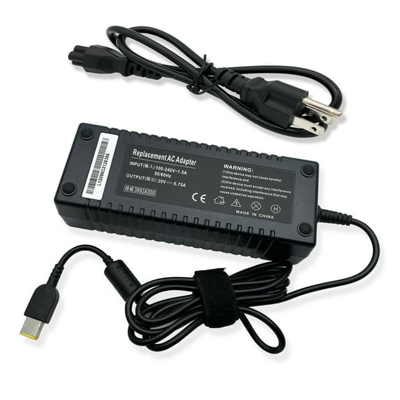 135W 20V 6.75A AC Adapter Charger for Lenovo Y70-70 80DU Touch Power Supply Cord
