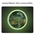 thumbnail image 2 of Christmas Fluorescent Drawer Pulls with Screws: Round 4-Pack, Glow-in-the-Dark Knobs for Cabinets, Wardrobes, Dressers - Decorate Your Furniture!, 2 of 6