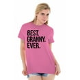 thumbnail image 3 of Best Granny Ever Grandma Grams Mother Women's Plus Size Graphic Tee Brisco Brands 3X, 3 of 5