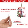 Christmas Tree Ornaments, 2D Baby's Christmas Ornament Gift For New New