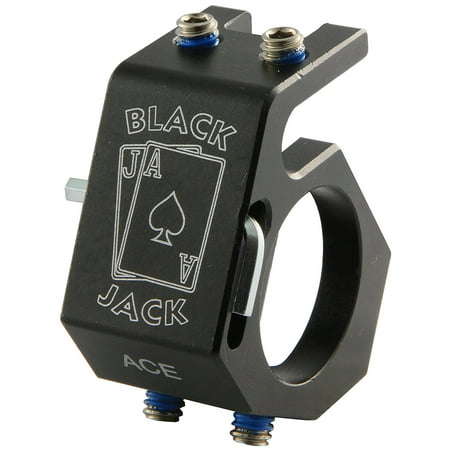 Blackjack ACE Firefighter Helmet Aluminum Flashlight Holder, LIGHTWEIGHT: Weighs less than 2ozTOUGH: Made of 6061 Aircraft Aluminum By Blackjack Fire