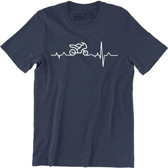 Motorbike Pulse Heartbeat Biker Rider Motorcycle bike Adult and Kids T-Shirt