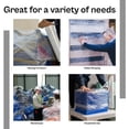 thumbnail image 4 of PSBM Cast Hand Stretch Wrap 15" x 1500' 256 Rolls 80 Gauge Plastic White Opaque Self Adhesive Shrink Film for Packing, 4 of 10