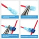 thumbnail image 4 of Riwesomey Terminal de crimpado de cable eléctrico, empalmes aislantes para electricista, conectores de Cable, accesorios de conexión de Herramientas eléctricas Azul, 4 of 6