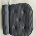 thumbnail image 2 of Bath Pillow for Tub,4D Air Mesh Bathtub Pillow for Soaking Tub with 7 Suction Cups, Luxury Spa Relaxing Cushion for Head, Neck and Back Support,Dark Gray, 2 of 11