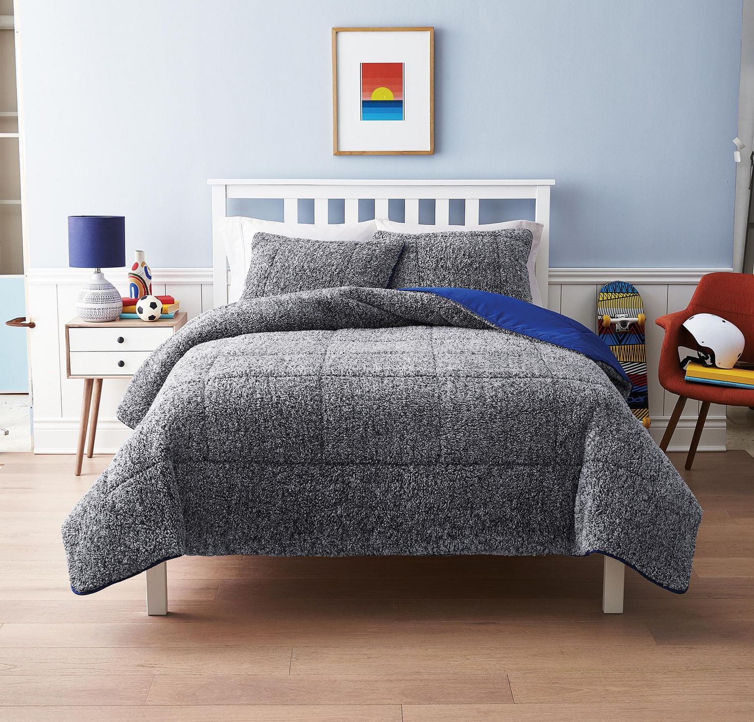 Mainstays Kids Quincy Micromink Comforter Se