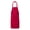 Red, variant on Q-Tees Butcher Youth Apron, Self-Fabric Neck Strap Kids Chef Apron (Royal, 28"W x 34"L)