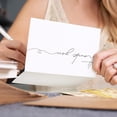 thumbnail image 6 of White Blank Greeting Cards with Envelopes 4x6 100 Pack White Cardstock with A6 Envelopes Bulk Self Seal for DIY Thank You Cards, Wedding Invitations Cards, 6 of 7