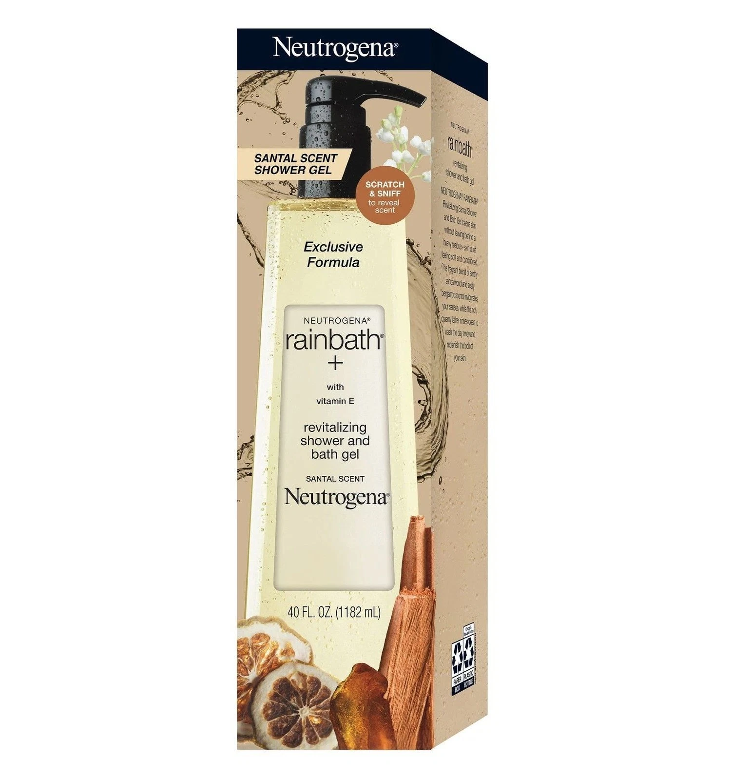 Neutrogena Rainbath Shower & Bath Gel - Santal - 40 fl oz
