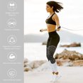 thumbnail image 3 of Cuerda De Saltar Con Cable De Cuerda De Saltar De Velocidad Con Temporizador Y Asas De Espuma Viscoelástica De 7 Pulgadas Ideal Para Ejercicios Aeróbicos Como Entrenamiento De Velocidad, Saltos Extrem Muyoka Hogar, 3 of 7
