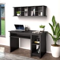 thumbnail image 3 of Prepac Wall Mounted Desk Hutch-Finish:Black, 3 of 4