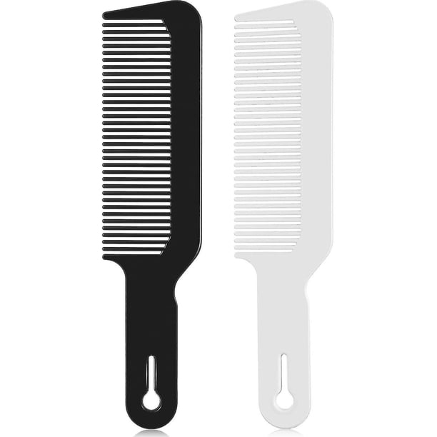 Peines de peluquero de 2 piezas, peine superior plano, peines de peluquería, peines para cortar el pelo
