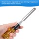 thumbnail image 3 of Cincel de madera Uxcell de 1/2" con hoja de acero CRV y borde biselado, mango de alto impacto, herramienta manual de carpintería con tapas para tallar muebles y hacer carpintería., 3 of 7