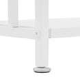 thumbnail image 2 of 3-Tier Bookshelf Floor Standing, White Modern Iron Display Rack 30 lbs, 2 of 32