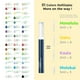 thumbnail image 5 of Juego de marcadores de alcohol Ohuhu Honolulu B, 104 colores, de doble punta, 5 of 9