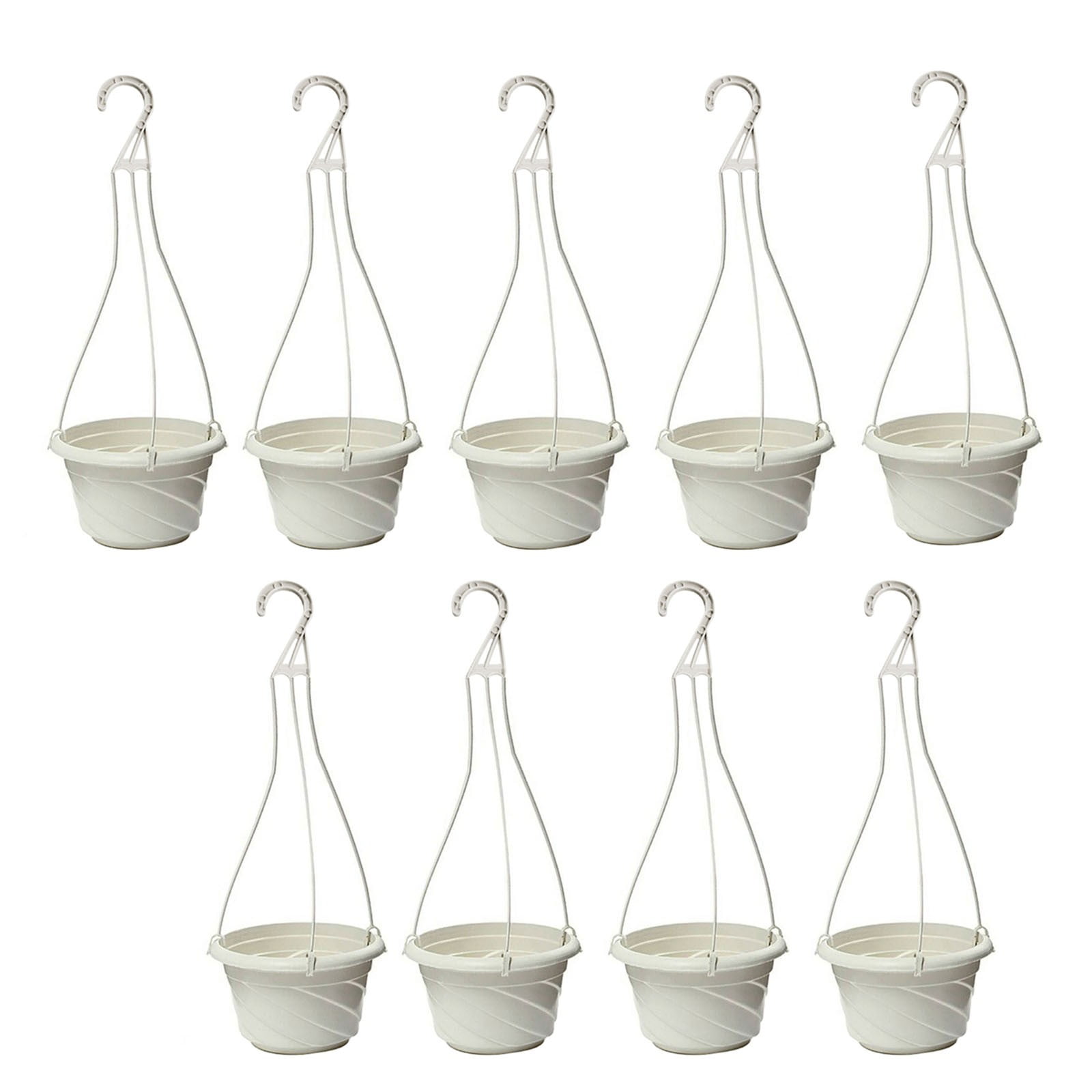 Mduoduo 9 Pcs Flower Pot Chain Plant Basket Plant Holder Hanging